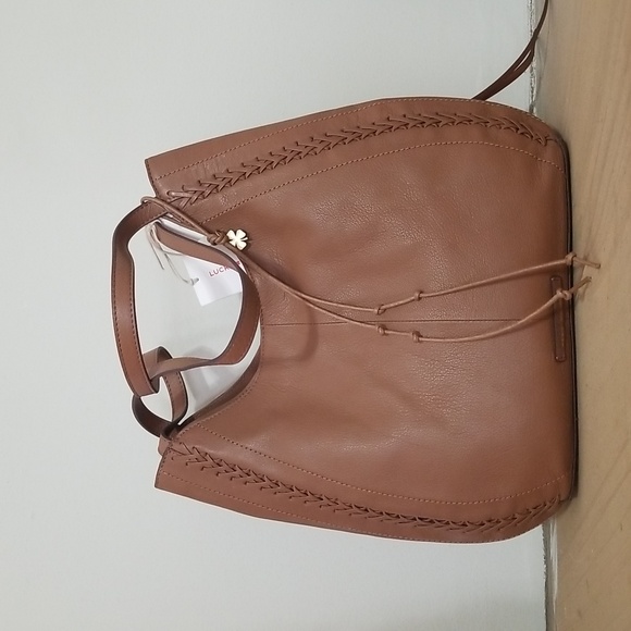 Lucky Brand Seth Tote Bag - Leather NWT - Picture 2 of 9